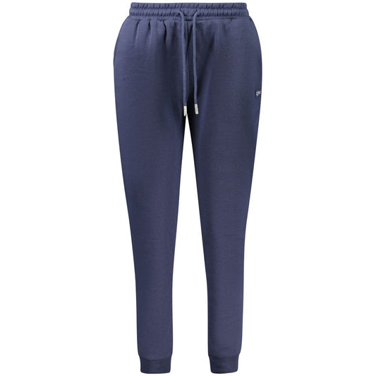 Joggers by Norway 1963 for women in cotton polyester blue presents a refined pantology silhouette, artfully defined by a refined pantology , long, and a sophisticated .