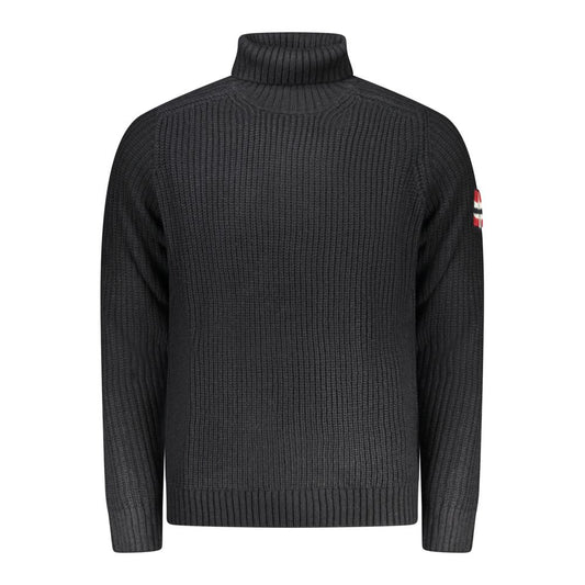 Sweater by Norway 1963 for men in feathers marabou & wool blue showcases a downtown chic silhouette, artfully finished with a downtown chic turtle neckline and for a sophisticated, high-end look.