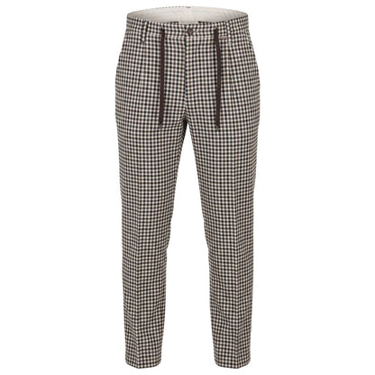 Baldinini Trend Blue Cotton Men Pants