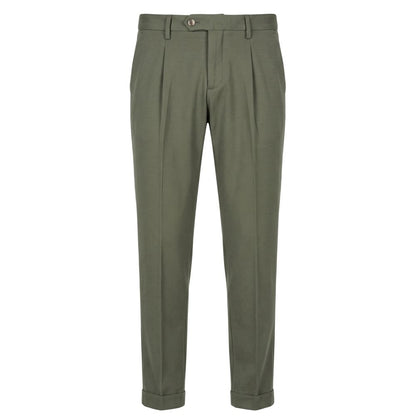 Baldinini Trend Green Viscose Men Pants
