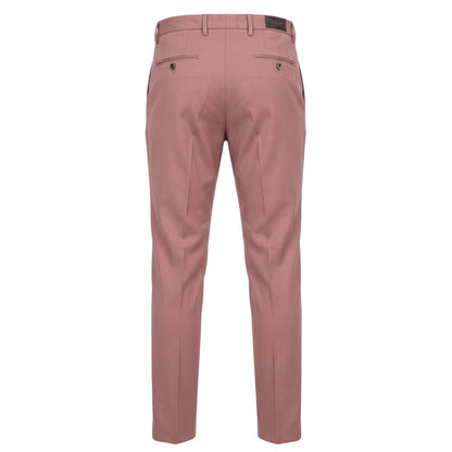 Baldinini Trend Pink Viscose Men Pant