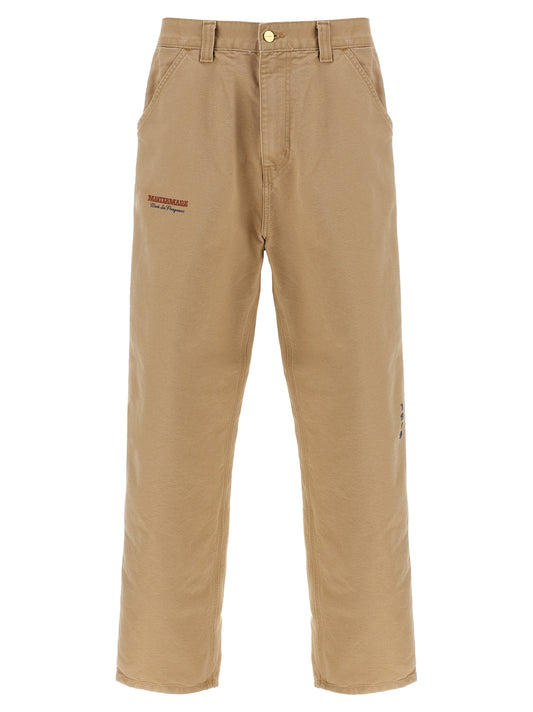 Carhartt Wip Beige Organic Cotton Casual Pants