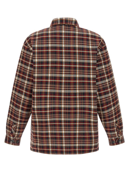 Carhartt Wip Red Cotton Pattern Shirt