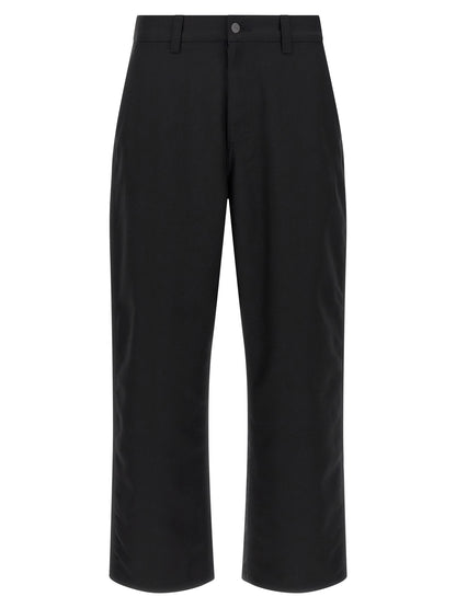 Carhartt Wip Black Polyester Casual Pants