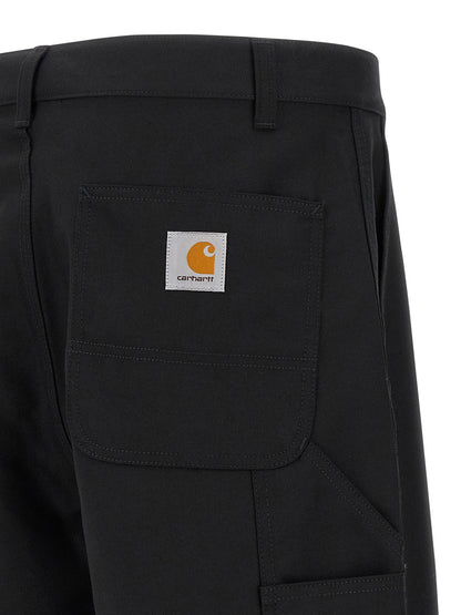 Carhartt Wip Black Polyester Casual Pants