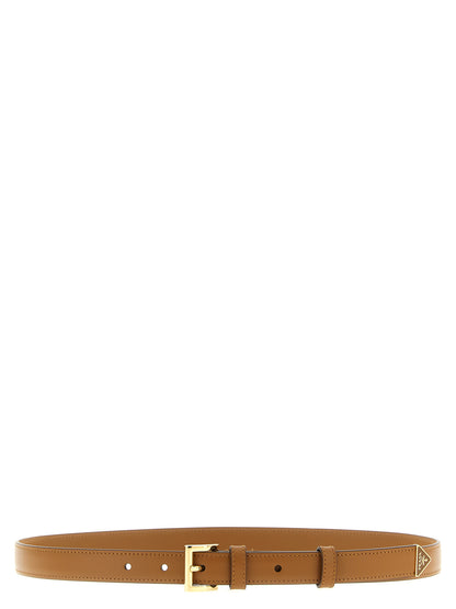 Prada Brown Calfskin Regular Belt