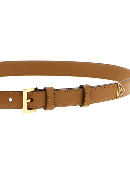 Prada Brown Calfskin Regular Belt