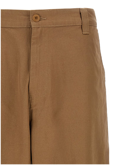 Carhartt Wip Beige Cotton Casual Pants