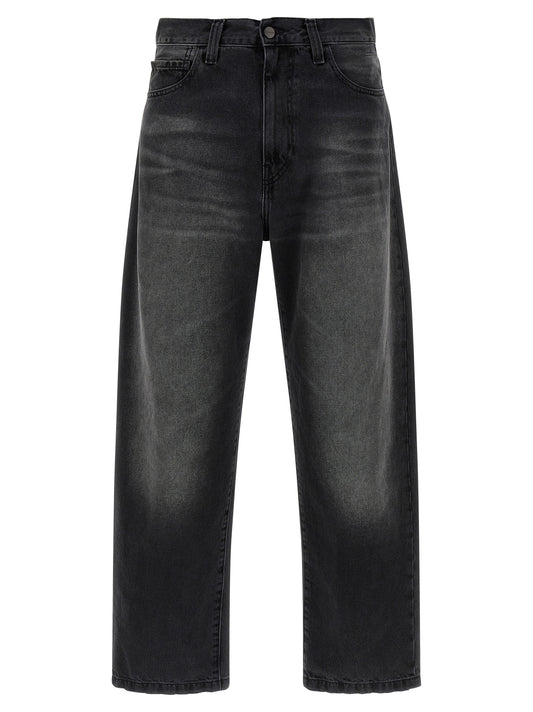 Carhartt Wip Black Cotton Jeans Denim