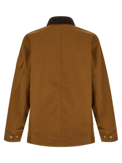 Carhartt Wip Brown Nylon Full-Length Jacket