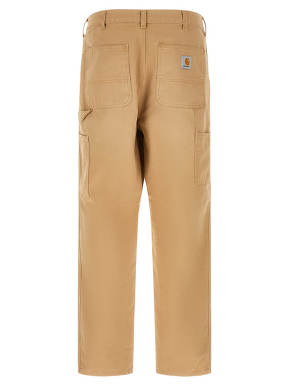 Carhartt Wip Brown Organic Cotton Casual Pants
