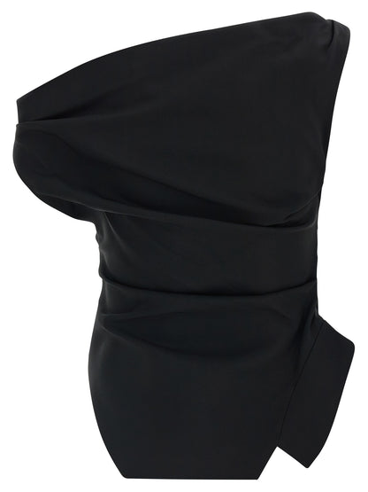 Rohe Black Viscose Tank Tops