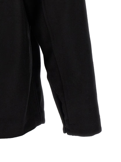 Stone Island Black Virgin Wool Blouse