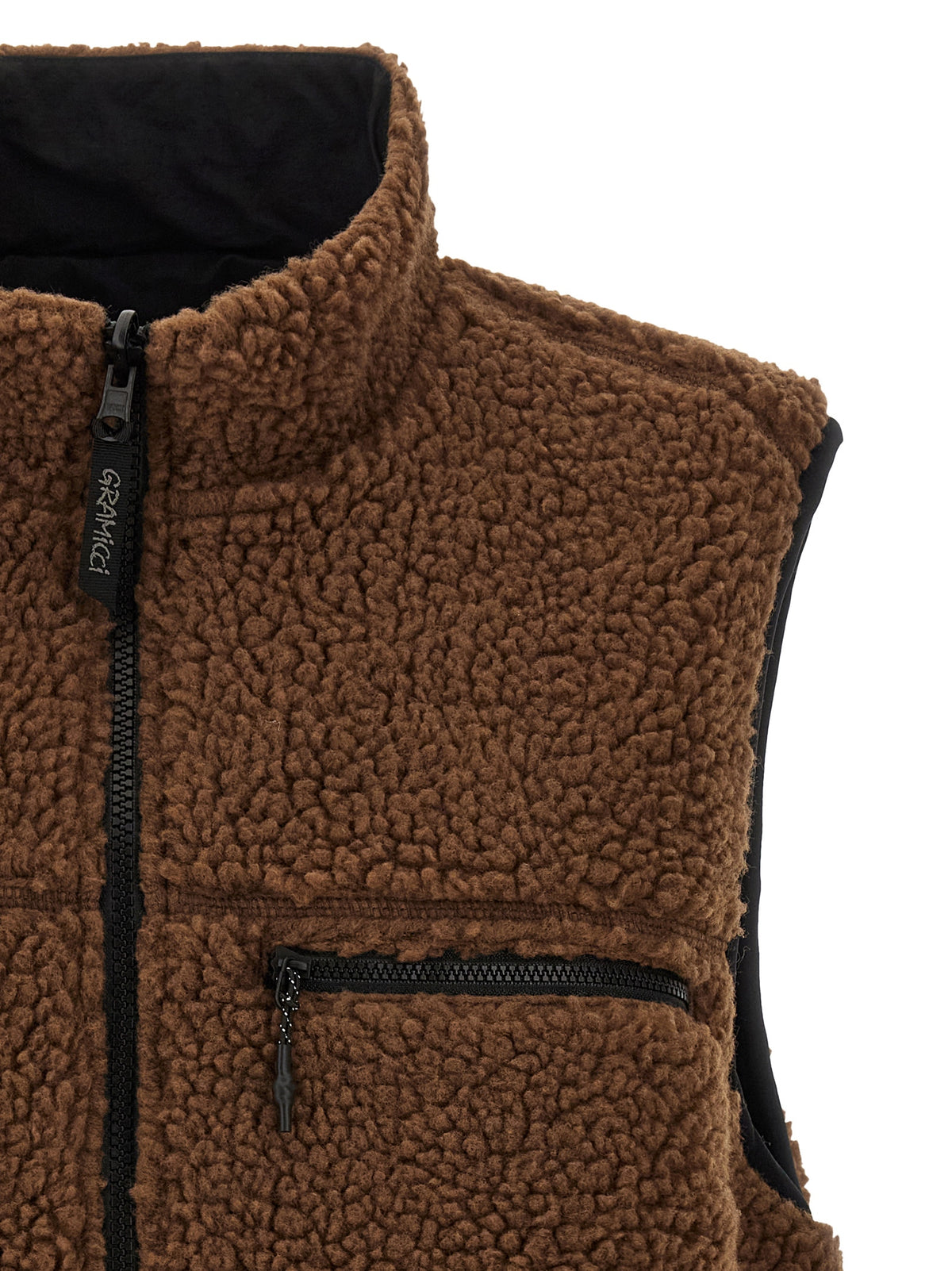 Gramicci Multicolor Polyester Sleeveless Jacket