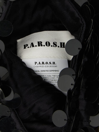 P.A.R.O.S.H. Black Polyamide Shoulder Bag
