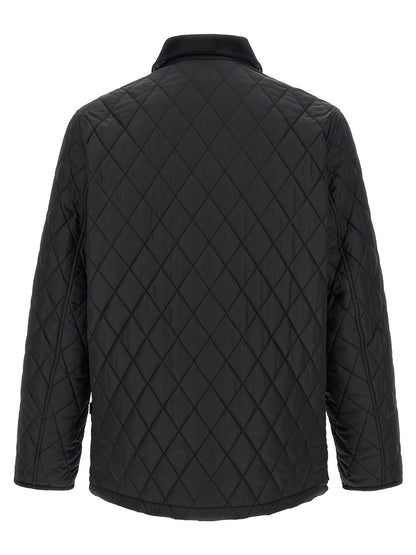 Burberry Black Polyamide Full-Length Jacket
