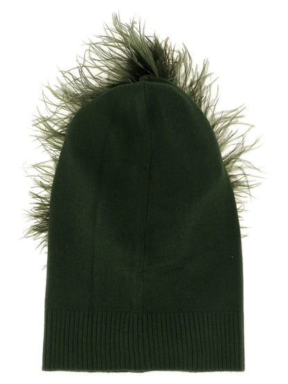 P.A.R.O.S.H. Bicolor Virgin Wool Cap (Baseball Hat)