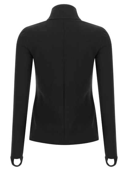 Courrèges Black Polyamide Cardigan
