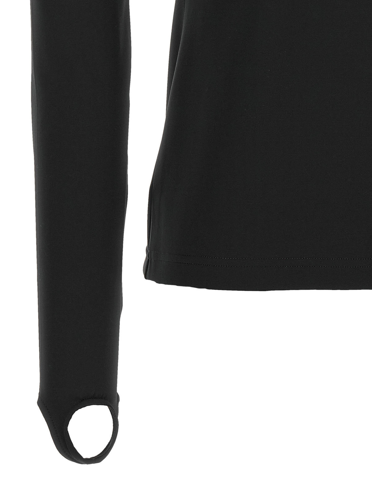 Courrèges Black Polyamide Cardigan