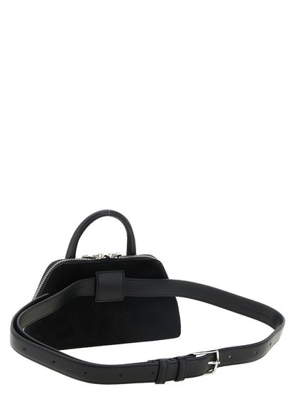 Coperni Black Cowhide Crossbody Bag