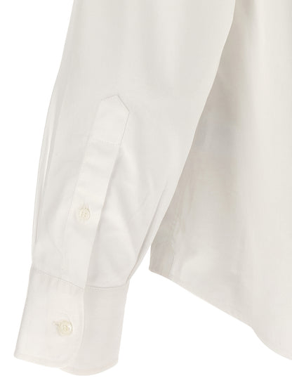 Brunello Cucinelli White Cotton Blouse