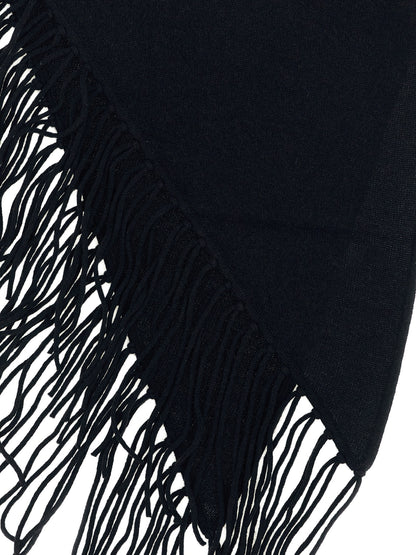P.A.R.O.S.H. Black Cashmere Scarf