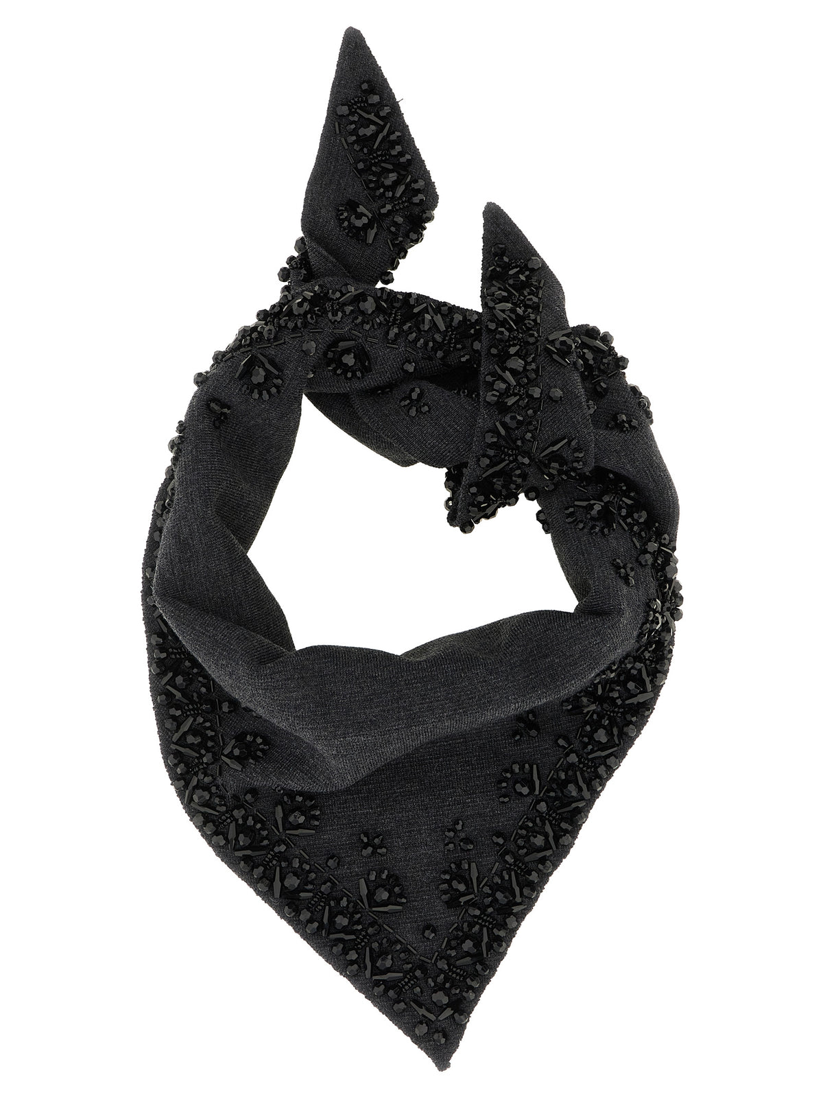 P.A.R.O.S.H. Gray Wool Scarf
