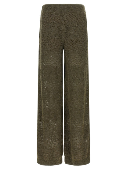 Brunello Cucinelli Bicolor Nylon Casual Pants