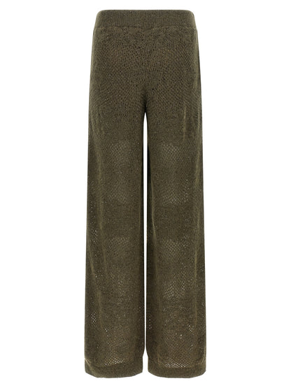 Brunello Cucinelli Bicolor Nylon Casual Pants