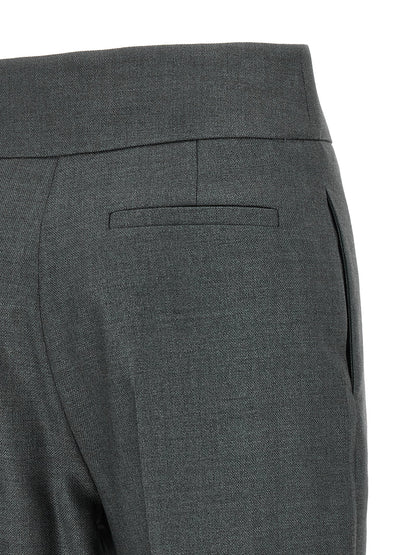 Valentino Garavani Gray Virgin Wool Dress Pants