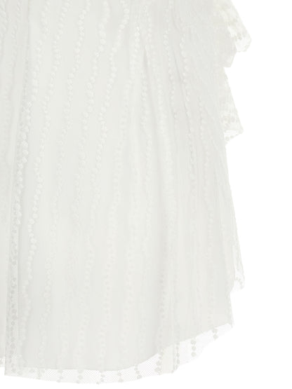 Alberta Ferretti White Polyester Sleeveles T-Shirt