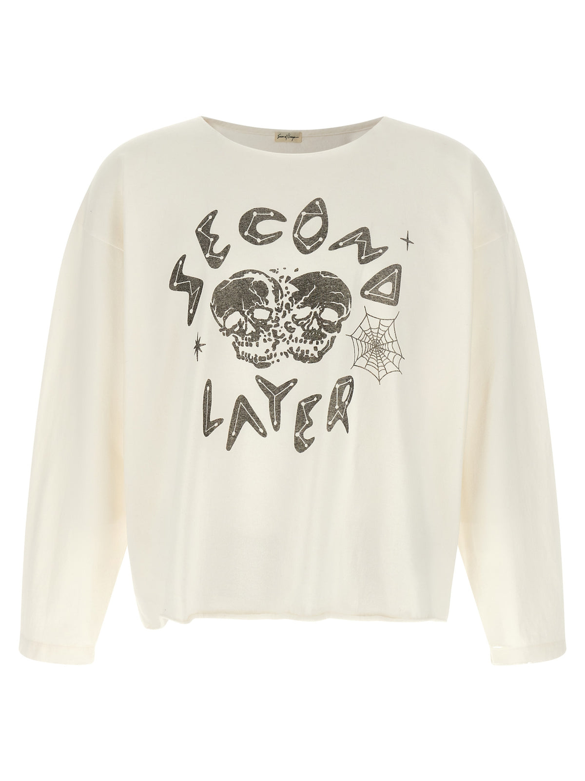 SECOND/LAYER White Cotton T-Shirt