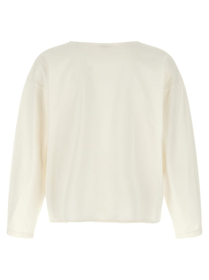 SECOND/LAYER White Cotton T-Shirt