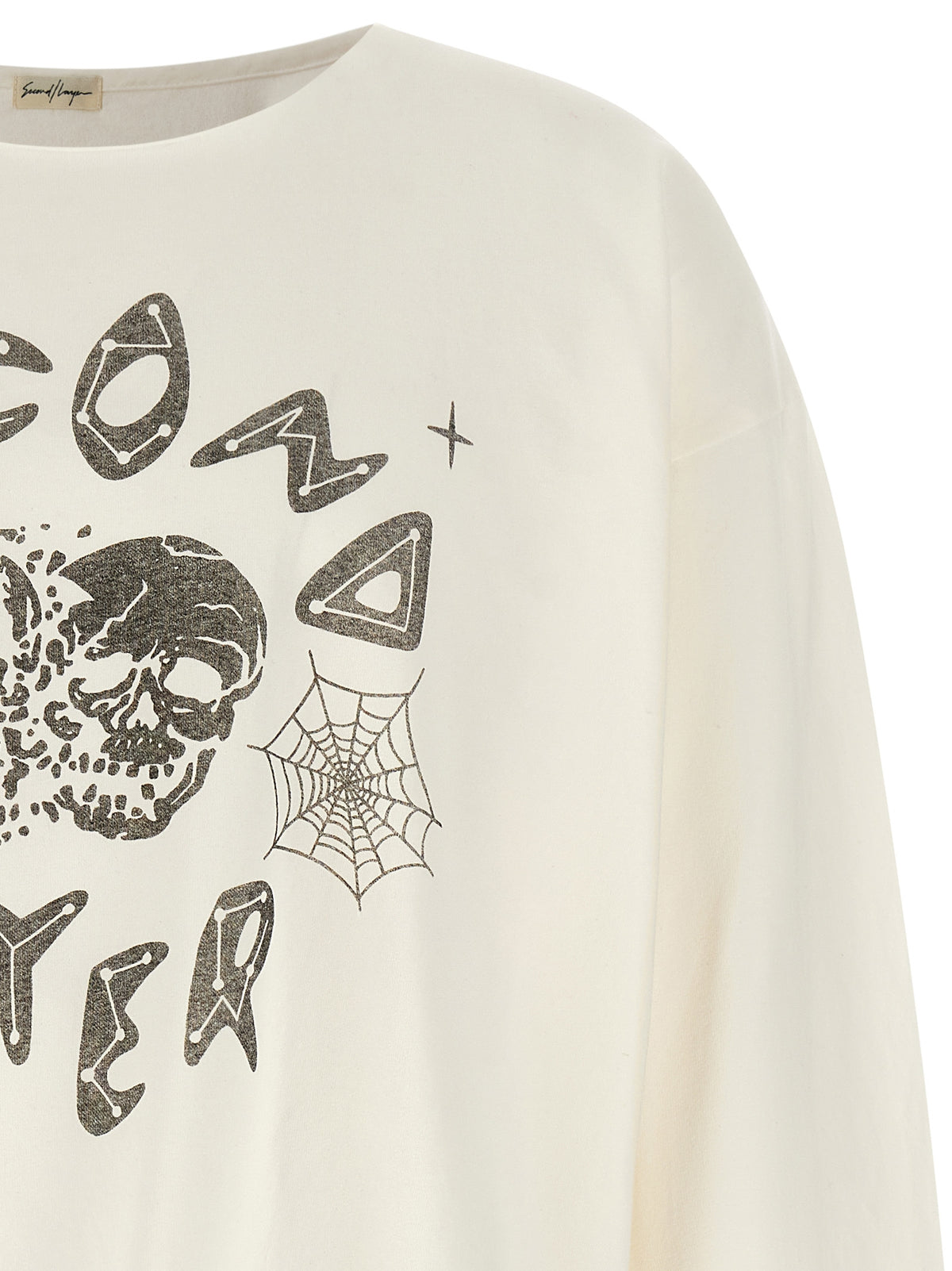 SECOND/LAYER White Cotton T-Shirt