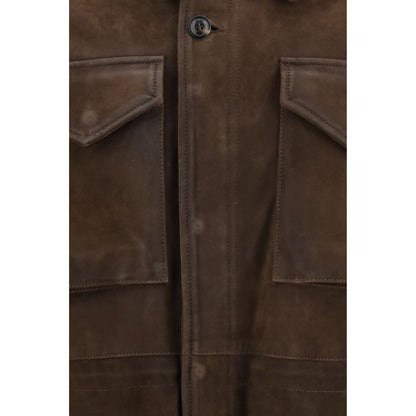 Valstar Brown Polyester Full-Length Jacket