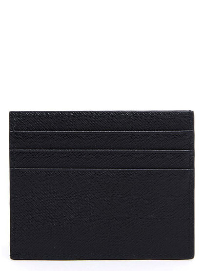 Prada Black Calfskin Cardholder