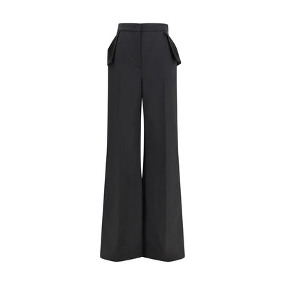 Nissa Black Recycled Polyester Pants