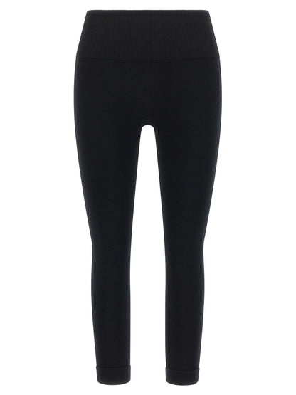 PERFECT MOMENT Black Modal Leggings