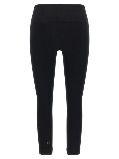 PERFECT MOMENT Black Modal Leggings