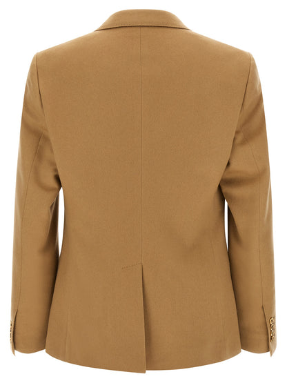 Dolce & Gabbana Beige Cashmere Blazer