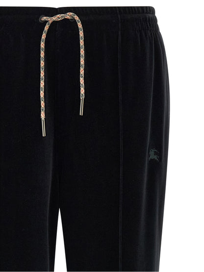 Burberry Black Cotton Joggers (Workout Pants)