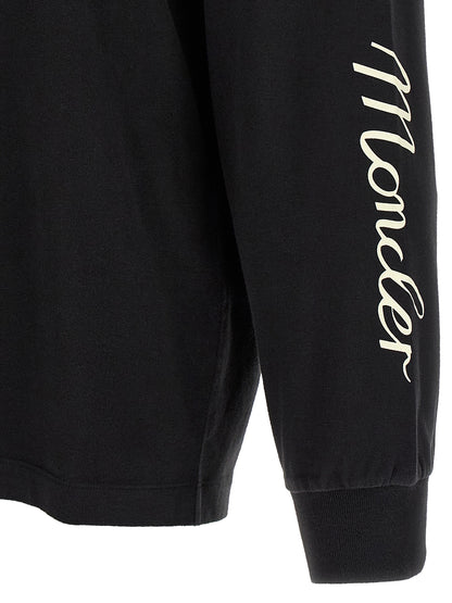 MONCLER GENIUS Black Cotton T-Shirt
