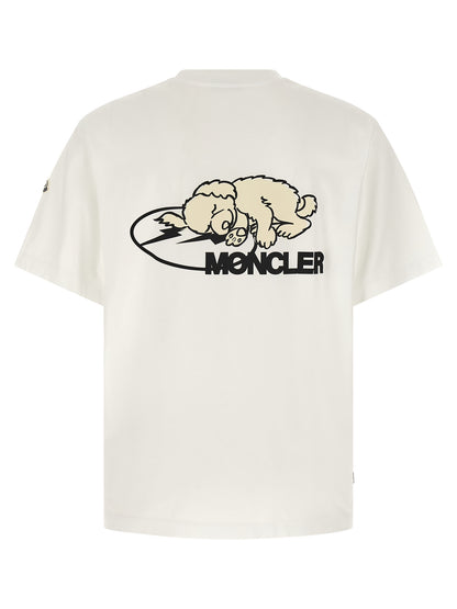 MONCLER GENIUS White Cotton T-Shirt