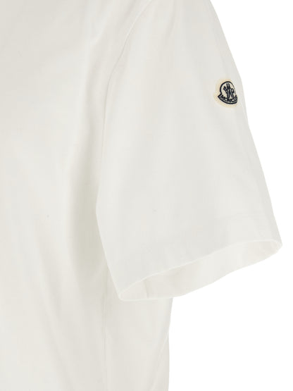 MONCLER GENIUS White Cotton T-Shirt