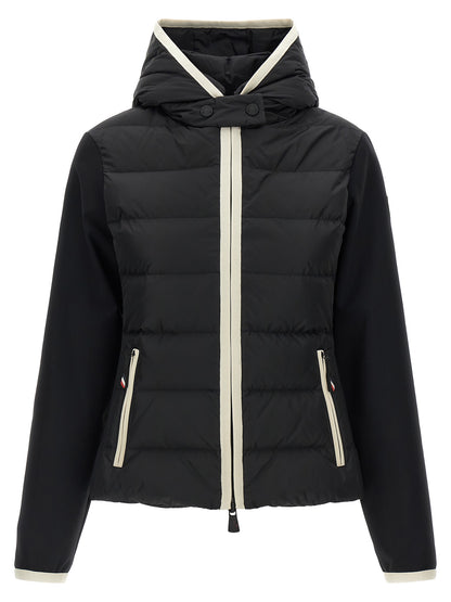 Moncler Grenoble Black Polyamide Cardigan