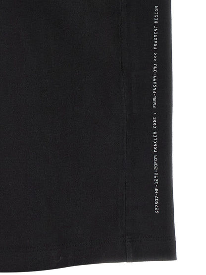 MONCLER GENIUS Black Cotton T-Shirt