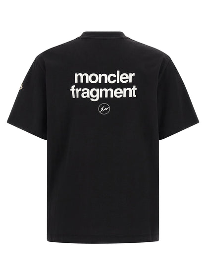 MONCLER GENIUS Black Cotton T-Shirt