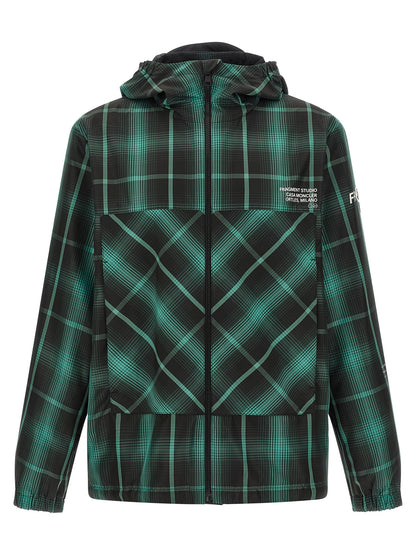 MONCLER GENIUS Bicolor Polyester Shell Jacket