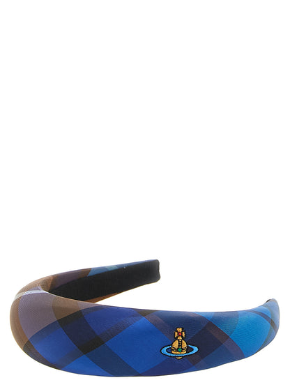 Vivienne Westwood Blue Polyester Headband
