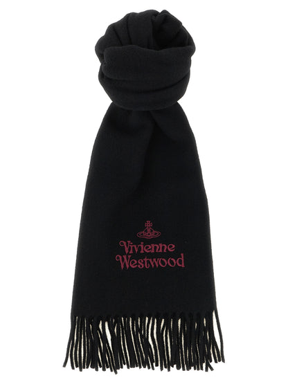 Vivienne Westwood Black Wool Foulard